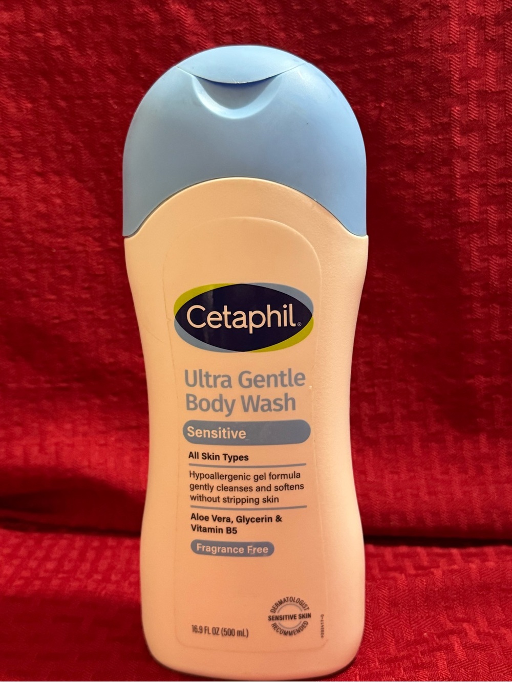Cetaphil Ultra Gentle Body Wash for Sensitive Skin - Light Blue